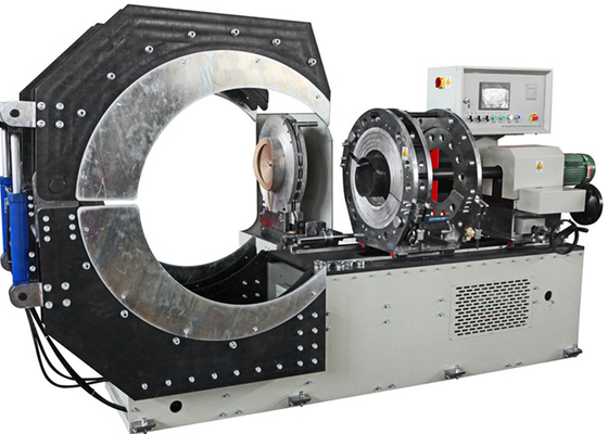 Justierbare Kunststoffrohr-Schneidemaschine 3Kw des Winkel-630mm