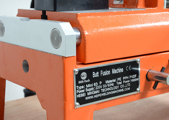 20-110mm Handbuch-Kolben-Schmelzschweißen-Maschine für HDPE-Rohr