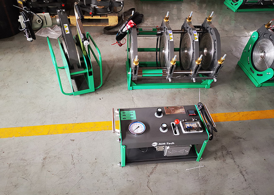 Verbindung der 90-355mm HDPE-Rohr-Kolben-Schmelzschweißen-Maschine