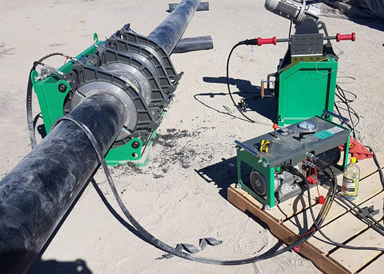90 bis 315 Millimeter HDPE-Rohr-Schweißgerät hydraulisches CER