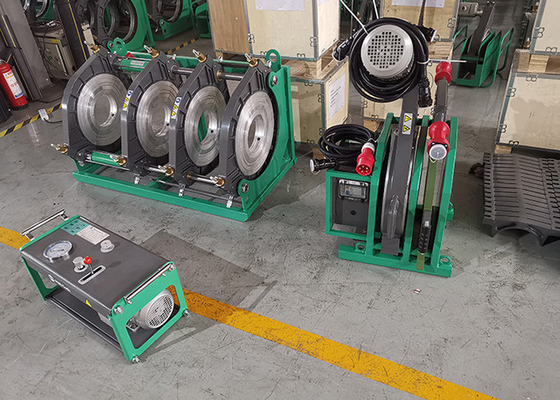 450mm HDPE-leiten hydraulische Kolben-Schmelzschweißen-Maschine die Verbindung des Cers