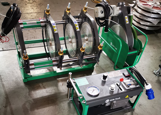 HDPE-Rohr-Schweißen Fusions-hydraulisches Kolben-Schweißer-For 90mm