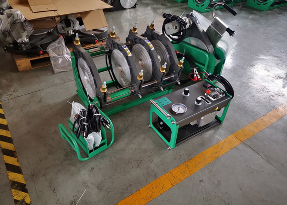 50-160mm hydraulische Kolben-Schmelzschweißen-Maschine für HDPE-Rohr
