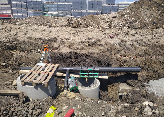 HDPE-hydraulische Kolben-Schmelzschweißen-Maschine für 280mm