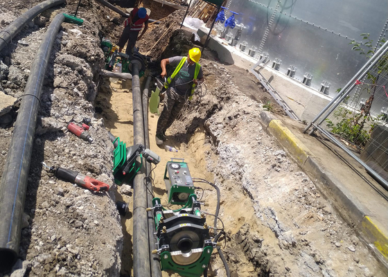HDPE-hydraulische Kolben-Schmelzschweißen-Maschine für 280mm