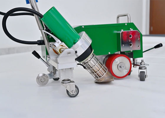 Überlappschweißzelt Heißluftschweißmaschine SWT-MAT1 Bannerplanenschweißer