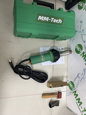 1600W Heißluftpistole mit einstellbarer Temperatur 20-620°C und maximalem Luftvolumen von 180L/min für PVC-Kunststoffschweißen