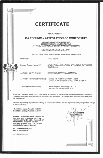 China Hebei Boda Plastic Technology Co., Ltd. zertifizierungen